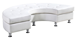 Modular Half Round Ottoman