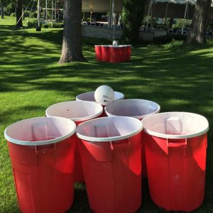 Giant Yard Pong Game