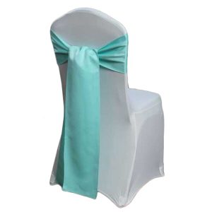 Teal Chair Sashes