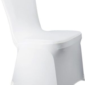 White Spandex Chair Covers