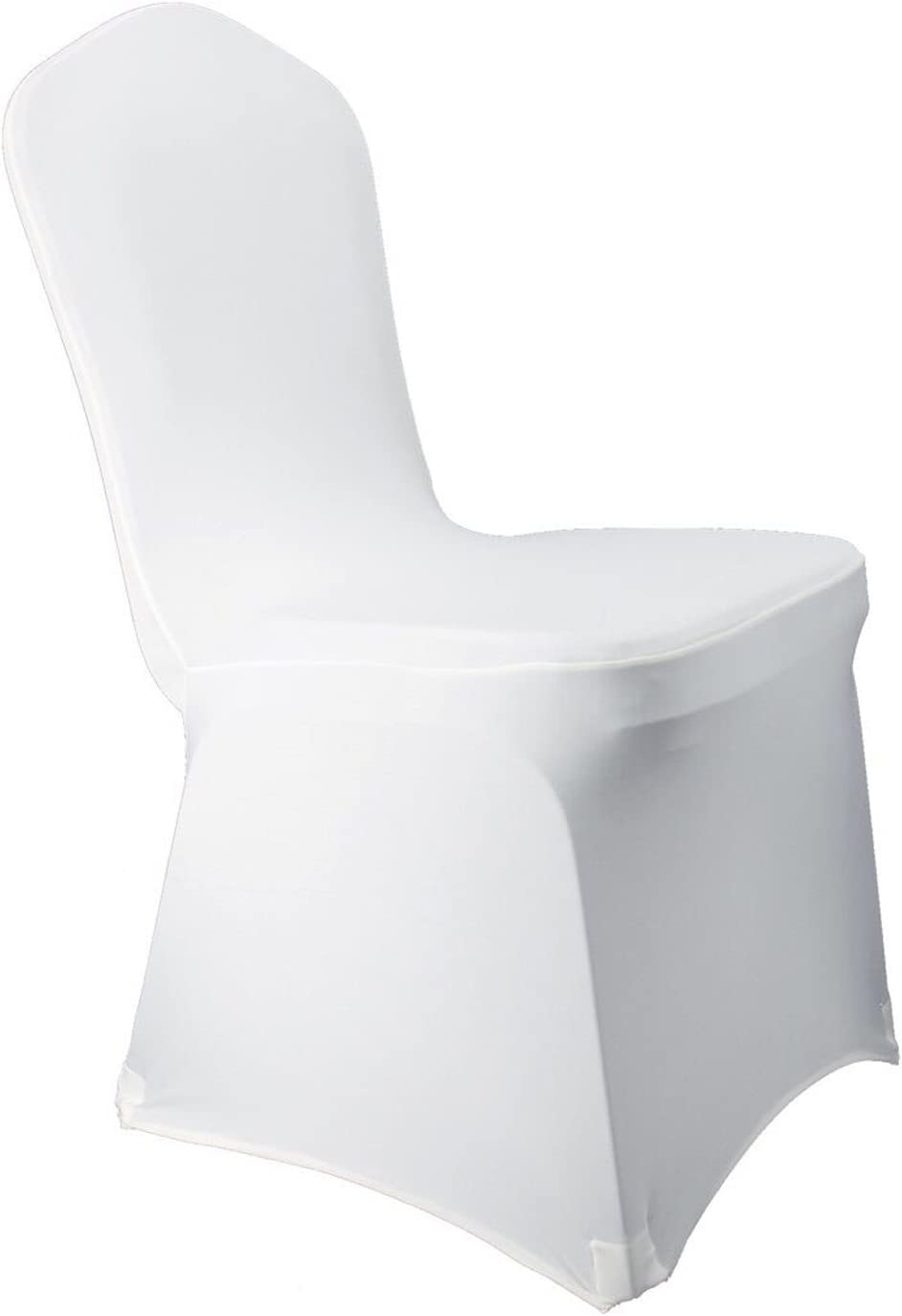 White Spandex Chair Covers