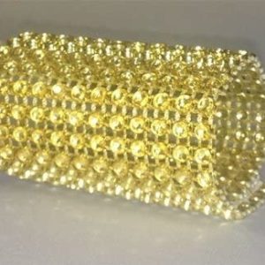 Gold Diamond Napkin Rings