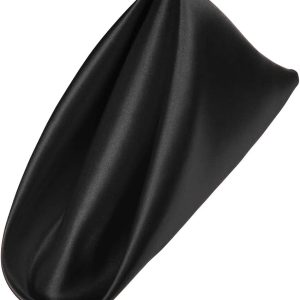 Black Satin Napkins