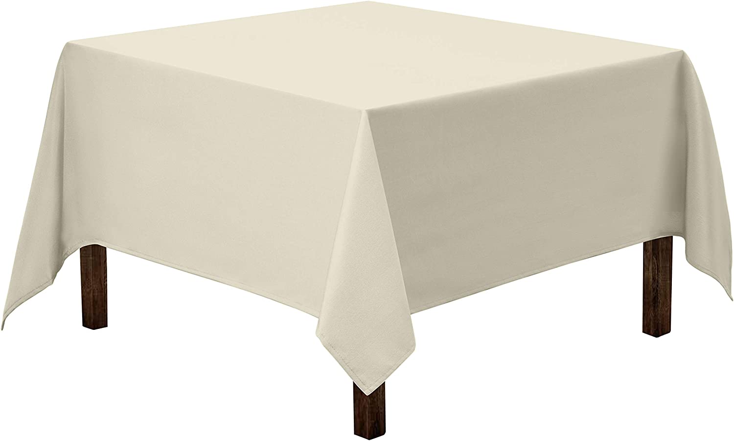 85x85 Cream Poly-Cotton Linen