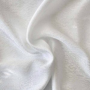 8' Snow White Banjo Drapes
