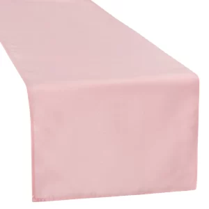 Blush Dusty Rose Table Runner