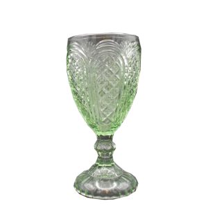 Carousel Sage Green Vintage Goblet