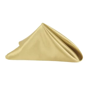 Gold Satin Napkins