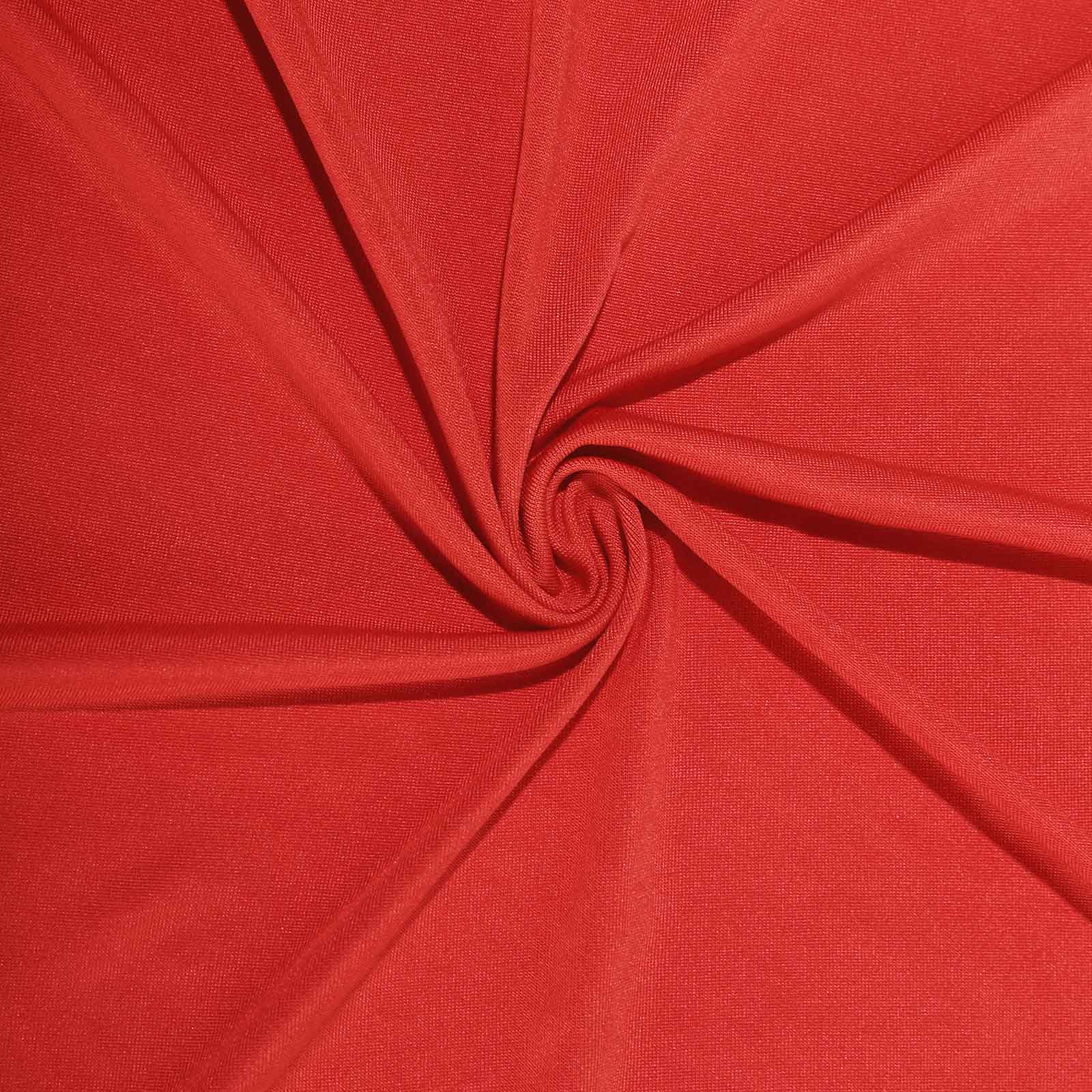 Red Spandex Cocktail Table Cover