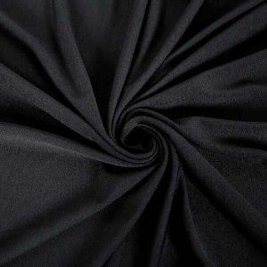 Black Polyester Linens