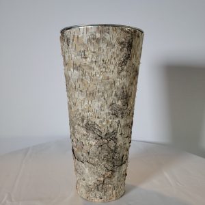 Tall Birch Vase W/ Zinc Liner