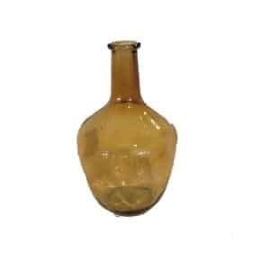 Clear Amber Boho Vases
