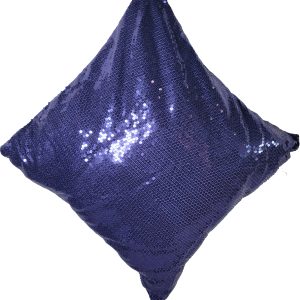 Purple Sequin Pillow
