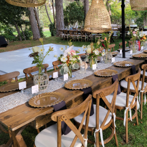 Rustic Farm Table Vinyard Table