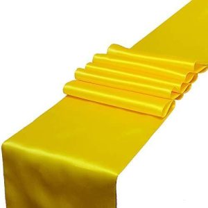 Golden Yellow Table Runners