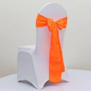 Orange Chair Sashes