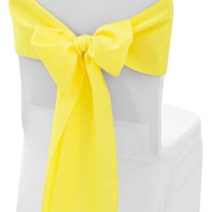 Yellow Chair Sashes