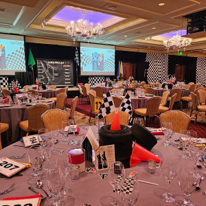12ft' Racing Finish Flag Drapes